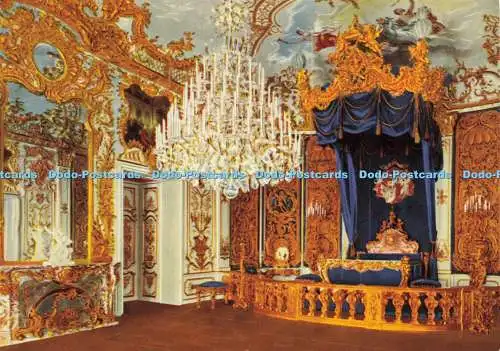 D212407 Königsschloss Linderhof Schlafzimmer M Herpich und Sohn