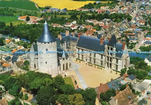D205480 La Vallee du Loir Chateaudun Le Chateau Au Premier Plan le Donjon XII si