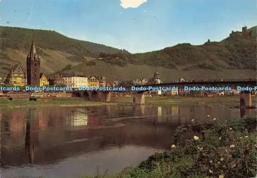 D210191 Mosel Bernkastel mit Burg Landshut Krüger