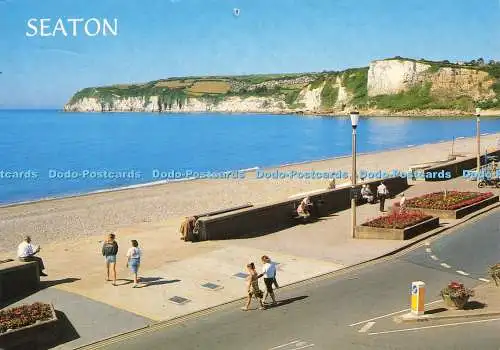 D212692 Seaton The Beach and White Cliff J Salmon