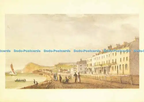 D212693 Sidmouth Ostansicht der Esplanade Sidmouth Museum Beric Tempest Geo Ro