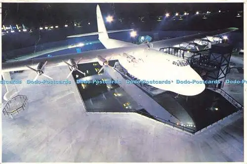 D215994 California Long Beach Spruce Goose Continental Postkarte Ted Schmoll 1985