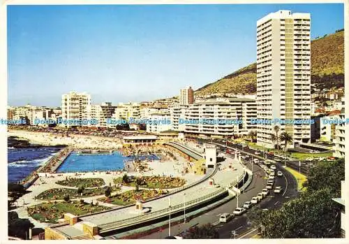 D212821 South Africa Sea Point mit Pavilion Protea Farbdrucke