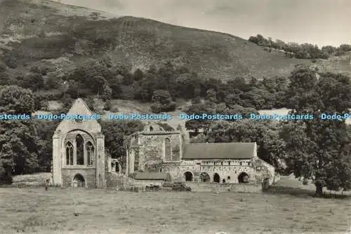 D205864 Denbighshire Llangollen Valle Crucis Abbey Gesamtansicht vom West Cr
