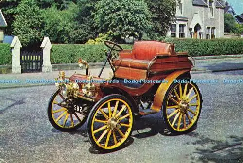 D208241 Arrol Johnston 1901 10 12 H P 2 Zyl wassergekühlter Motor J Arthur Dixon D