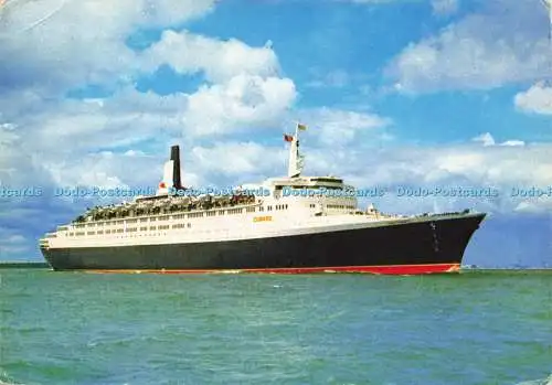 D206089 The New Cunard Queen Elizabeth 2 J Arthur Dixon Beken