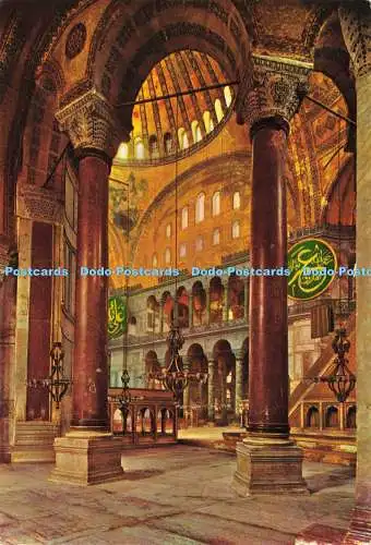 D213148 Türkei Istanbul Innenraum Sophienmuseum Ercan Guneri