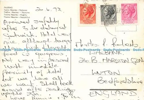 D210760 Palermo Theater Massimo Nightly F B P