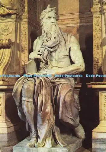 D213202 Roma S Pietro in Vincoli Il Mose Da Fotocolor Kodak Ektachrome Pama Grap