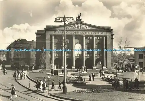 D208412 Ostrava Divadlo Zd Nejedleho na Smetanove Namesti Orbis B Holacka 1964