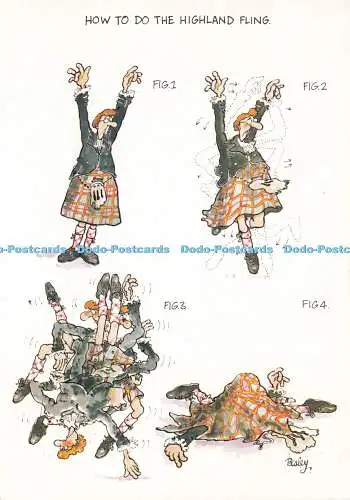 D213285 How To Do the Highland Fling J Arthur Dixon Besley