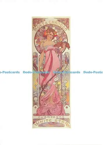 D213302 Poster für Moet et Chandon Champagne White Star The Art Group Alphonse M