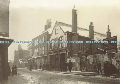 D208585 The Old Plough Inn Homerton High Street before Demolition 1887 London Bo