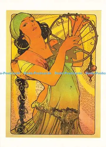 D213476 Salome Estampe Moderne Alphonse Mucha Magna Bücher