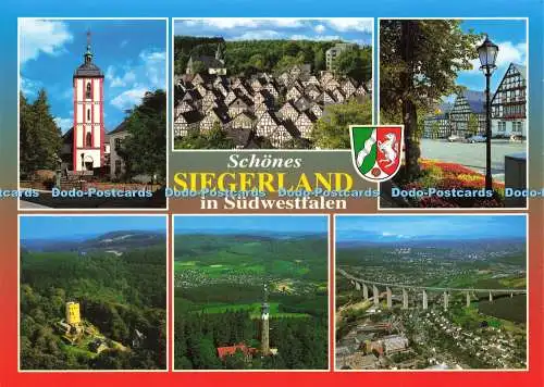 D208895 Schones Siegerland in Südwestfalen Freudenberg Ginsburg Hilchenbach Mark