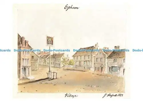 D216165 Egham Village The Egham Museum J Arthur Dixon