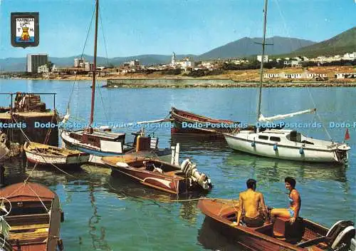 D216566 Marbella Costa del Sol Erholungshafen Postals Escudo de Oro Nr 44 Do