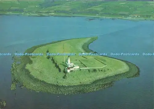 D216664 Pladda Island From the Air Scotland in Miniatur D Warner