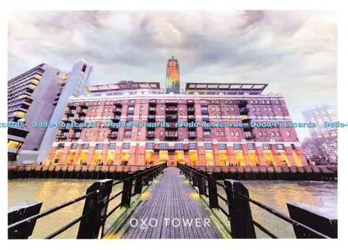D218473 Oxo Tower London A Z Postkarte Daraotsu
