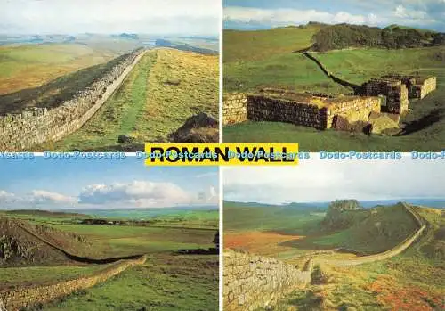 D216864 Roman Wall Cuddys Crag J Arthur Dixon Multi View