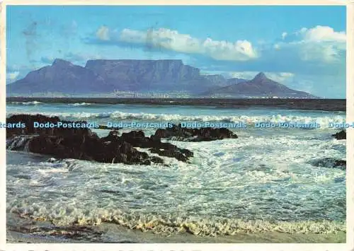 D220576 Kapstadt Majestätischer Tafelberg ist ein wunderbarer Blick über die Tafelbucht