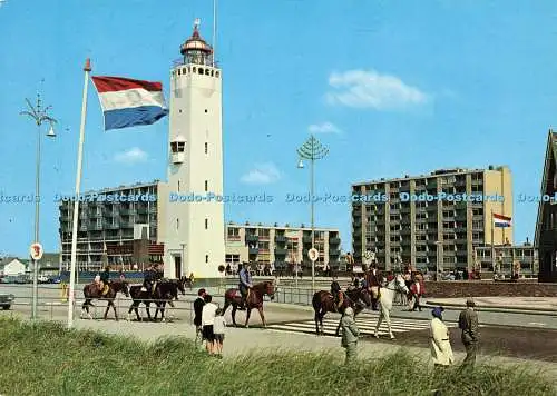 D217035 Noordwijk Aan Zee Holland Vuurtorenplein Gebr Spanjersberg