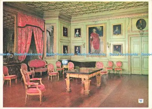 D220697 Warwick Castle The Green Drawing Room Walter Scott Farbserie