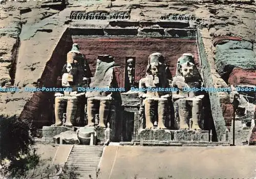 D219000 Abou Simbel Rock Temple of Ramses II Lehnert and Landrock K Lambelet