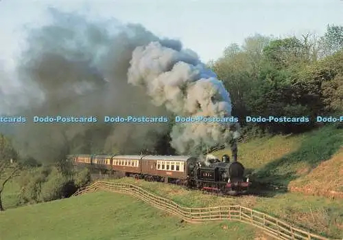 D219024 Lambton Tank Nr. 5 steigt mit dem North Yorkshire Pull in Richtung Goathland