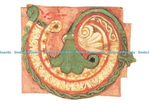 D219056 Initiale Peinte G Lectionnaire de l abbaye de Saint Martial De Limoges B