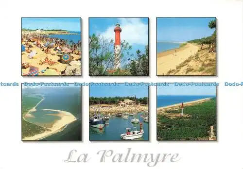 D219073 La Palmyre La Plage et le Port de la Palmyre Artaud Freres 1997 Multi Vi