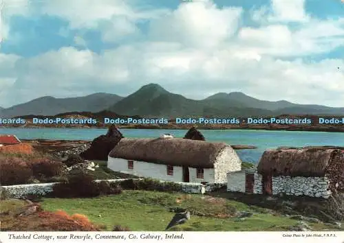 D223091 Irland Reetdachhaus nahe Renvyle Connemara Co Galway John Hinde