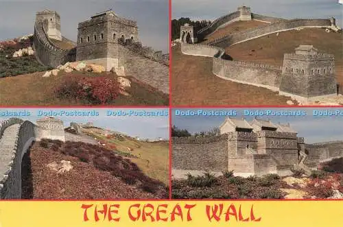 D219312 The Great Wall Splendid China Florida Scenic Card and Novelty John F Dur