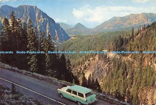 D217579 Die Paradiesstraße nahe Inspiration Point Ellis Postkarte Dexter Press Ru