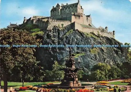 D223318 Edinburgh Castle Valentine Scots Bildserie