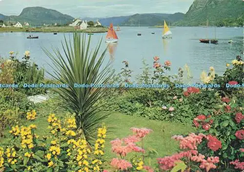 D223375 Ross Shire Loch Carron und Duncraig in der Nähe von Plockton J Arthur Dixon V K Guy