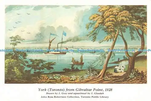 D223428 York Toronto von Gibraltar Point J Gray J Gleadah John Ross Robertson C