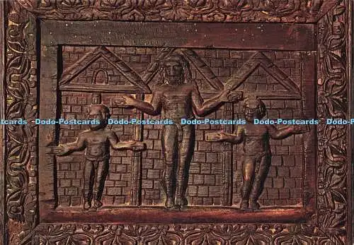 D223526 Roma Basilica di S Sabina Porta Istoriata Die Kreuzigung PP Domenicani