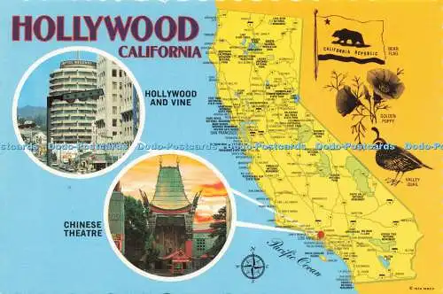 D219662 Hollywood California Mitock Publishers Mike Roberts The Continental Card