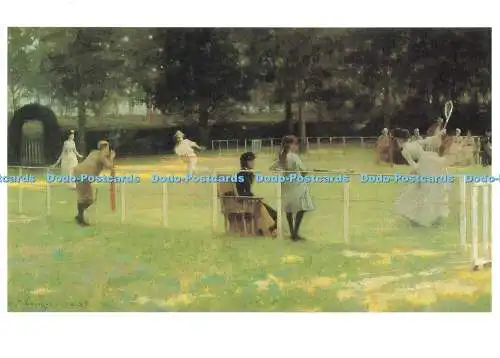 D221532 The Tennis Party Aberdeen Art Gallery and Museums Sir John Lavery