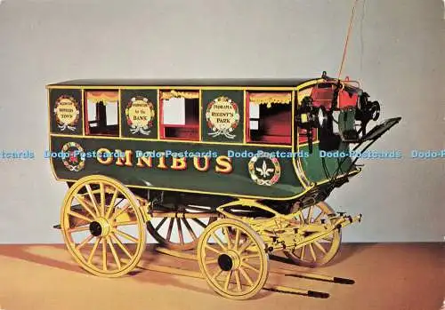 D217993 Shillibeer Omnibus First Omnibus in London Science Museum Mardon Hall Cr