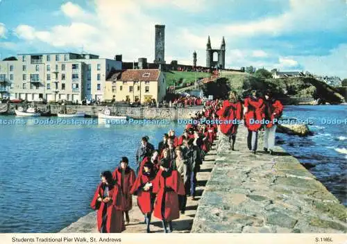 D218071 St Andrews Studenten Traditional Pier Walk E T W Dennis