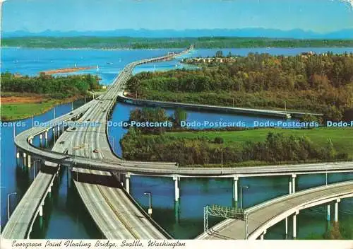 D219892 Washington Evergreen Point Floating Bridge Seattle Smith Western Curteic