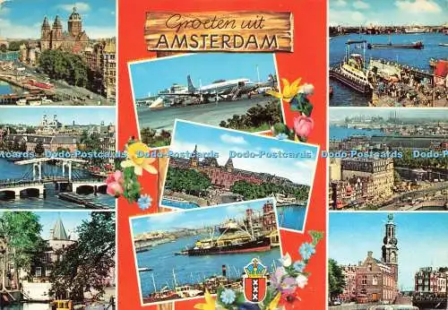 D225725 Groeten uit Amsterdam Holland Krüger Schlitten Multi View