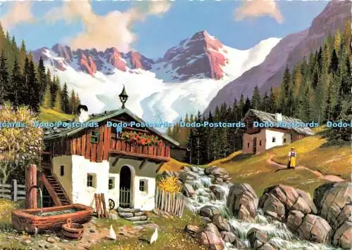 D218153 Blick Zur Gletscherwelt K T V Chizzali