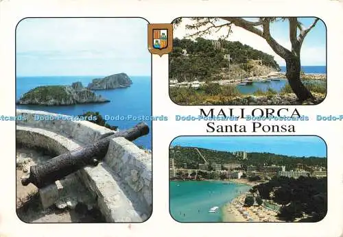 D225771 Mallorca Santa Ponsa Fisa I G Postales Escudo de Oro Nr 3439