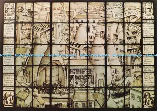 D221786 Portland Glasfenster Beric Tempest Victor G Skellern 1933