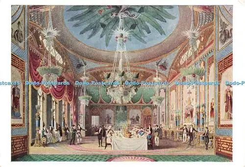 D218269 Brighton The Royal Pavilion The Bankett Room K J Bredon Bookshop 1965