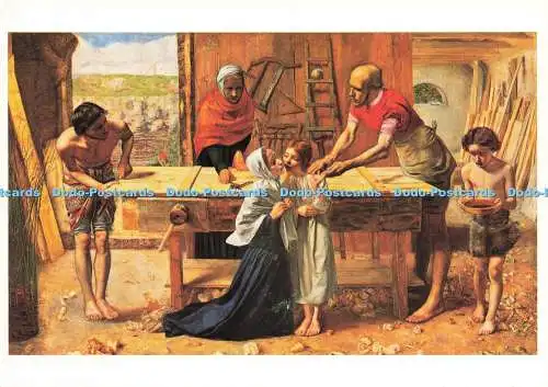 D223994 Tate Gallery Christus im Haus seiner Eltern Sir John Everett Millais