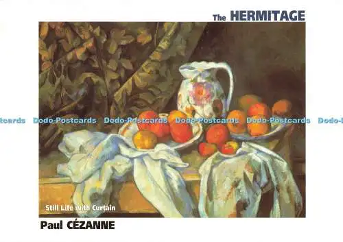 D220146 Die Eremitage Stillleben mit Vorhang Paul Cezanne 2001